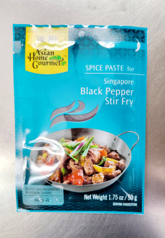 Singapore Black Pepper Stir Fry Paste