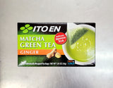 Ito En Matcha Green Tea w/ Jasmine or Ginger (20 teabags