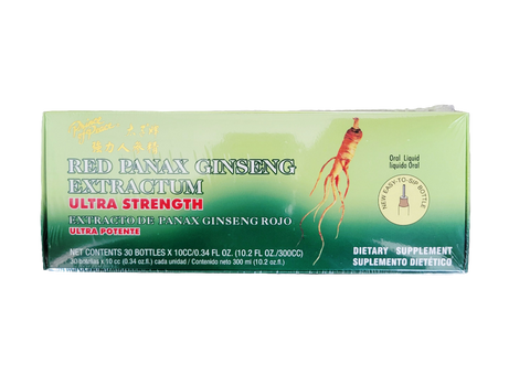 Red Panax Ginseng Extract Extra Strength (30vials)
