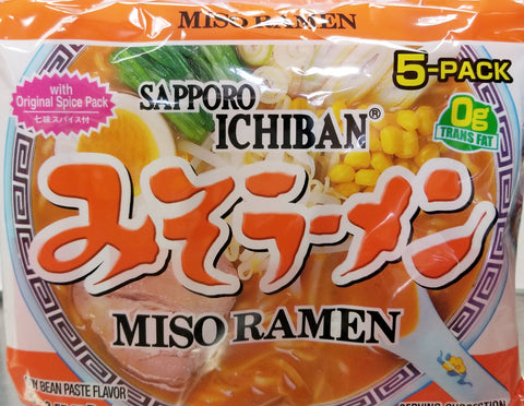 Miso Ramen Instant Noodle (Pack of 5)