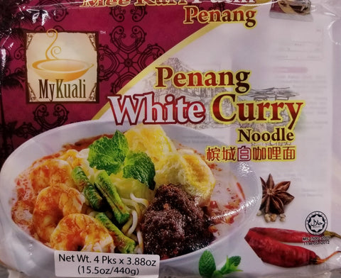 MyKuali Penang White Curry Ramen (Pack of 4)